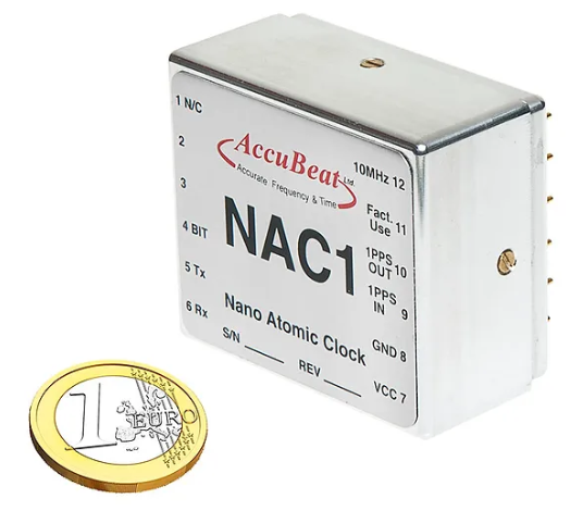 Nano Atomic Clock Accubeat LKD Aerospace